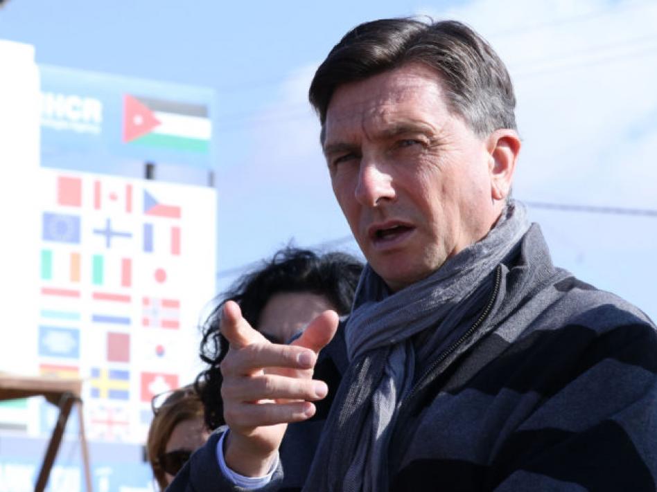 Bild: Slovenian President Borut Pahor | foto: Khalil Mazraawi/AFP via Getty Images