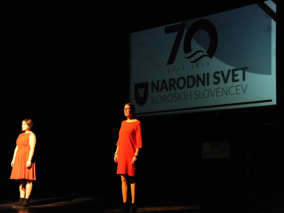 Slika: SLAVNOSTNA PRIREDITEV ob 70-letnici ustanovitve Narodnega sveta koroških Slovencev