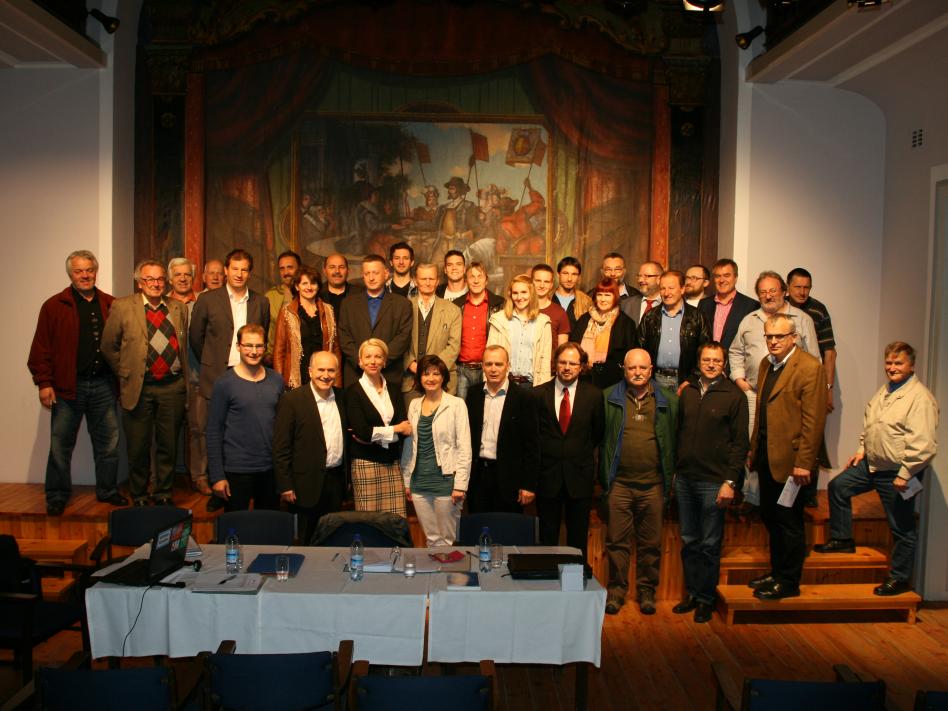 Bild: Der Volksgruppentag bei einer Sitzung vom 14.04.2014