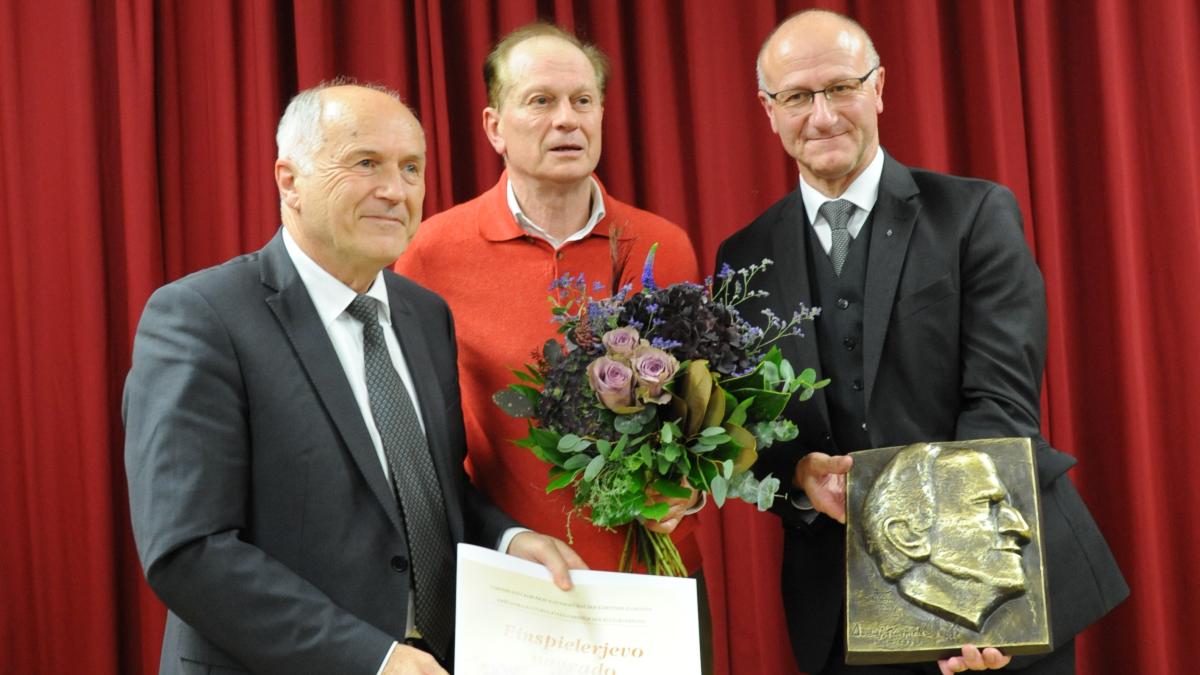 Slika: Josef Winkler je prejemnik Einspielerjeve nagrade 2022