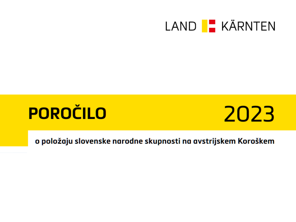 Bild: Bericht zur Lage der slowenischen Volksgruppe in Kärnten 2023