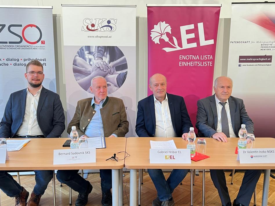 Slika: Skupna TISKOVNA KONFERENCA