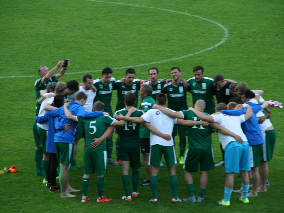 Slika: Team Koroška/Kärnten po tekmi