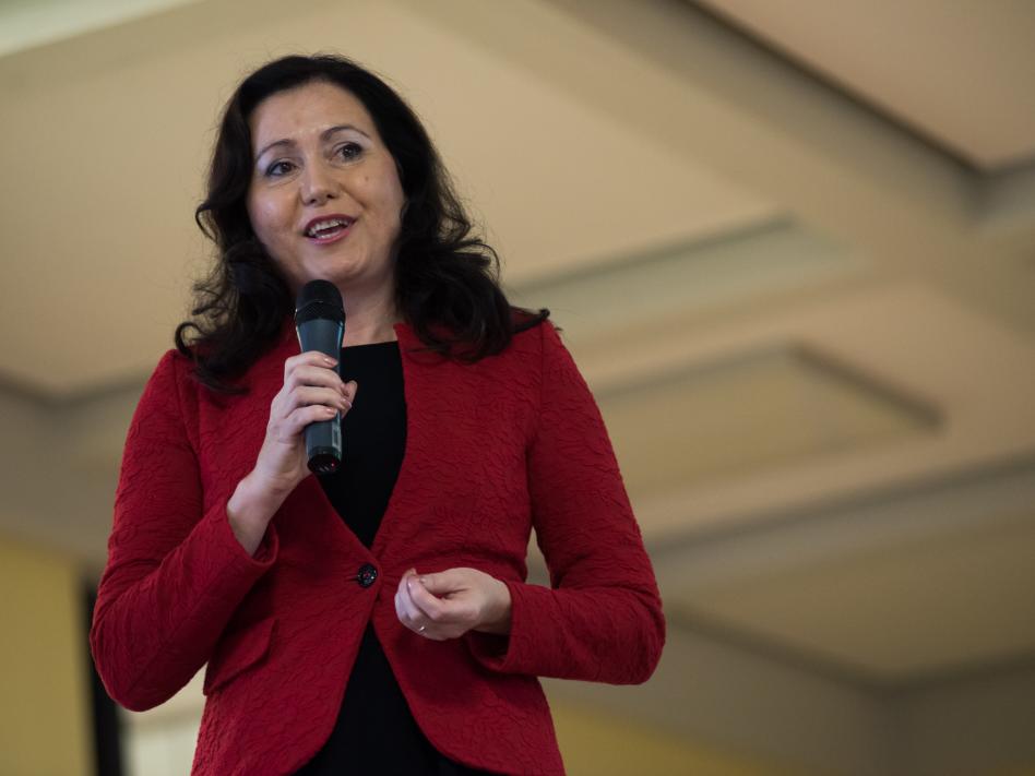 Slika: MEP Patricija &Scaron;ulin (slika: Rok Rakun)