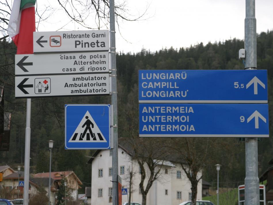 Slika: primer dobre prakse: pri Landincih na Južnem Tirolskem 